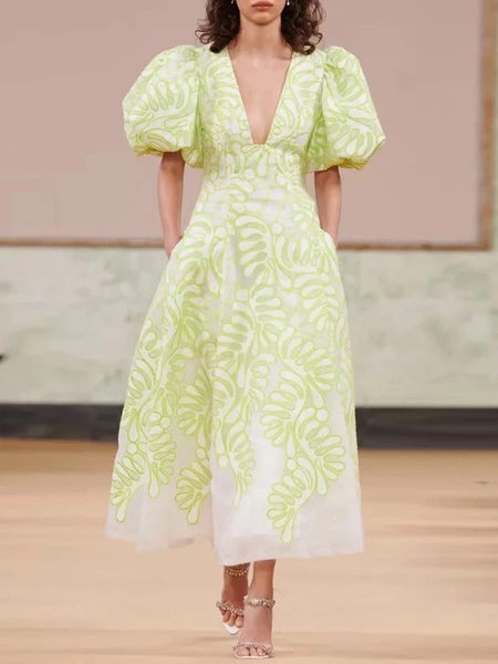 Diona Embroidered Dress