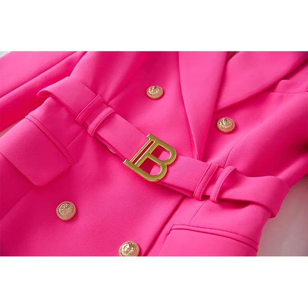 Rose Blazer Dress