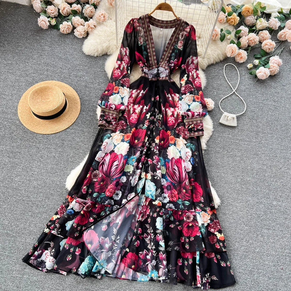 Boho Cascading Dress