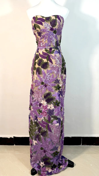 Sequins Split Dress