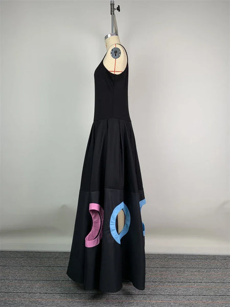 Circle Pleated Dress