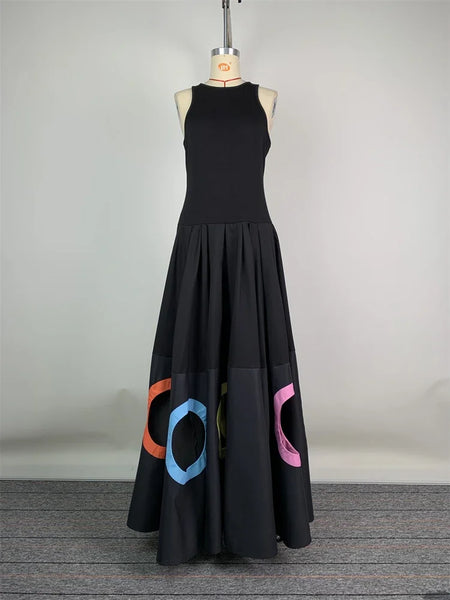 Circle Pleated Dress
