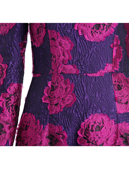 Elegant Brocade Mermaid Dress