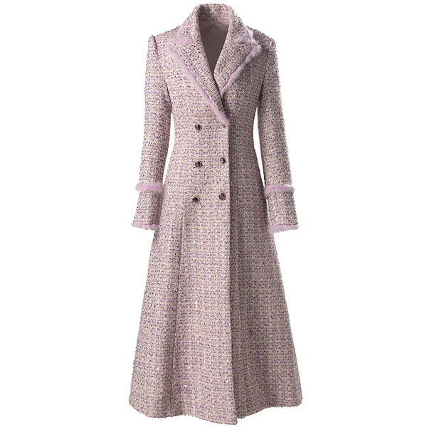 Sona Tweed Long Coat