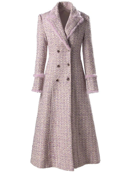 Sona Tweed Long Coat