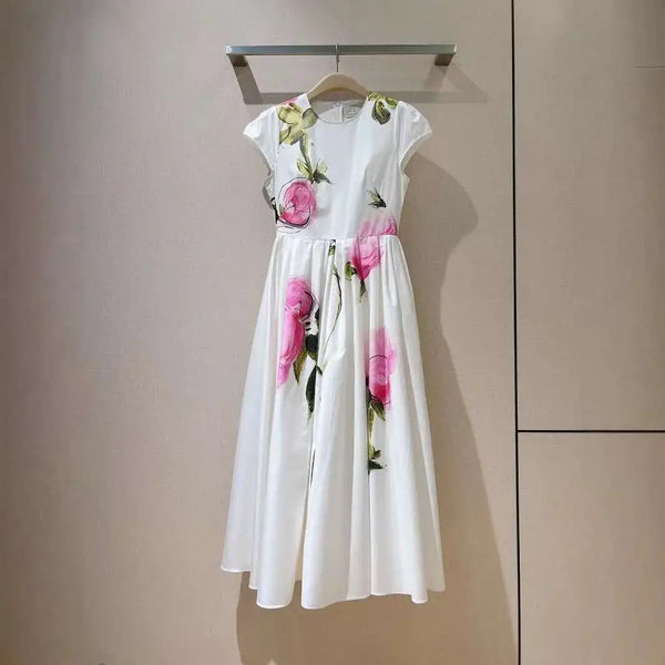 Satin Midi Dress