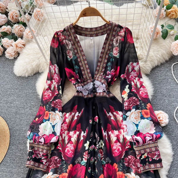 Boho Cascading Dress