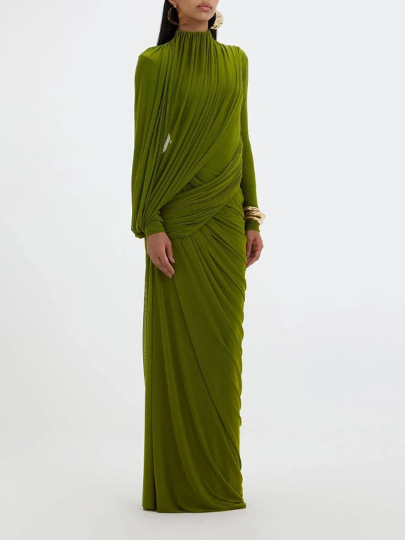 Cleopatra Dress Green / L