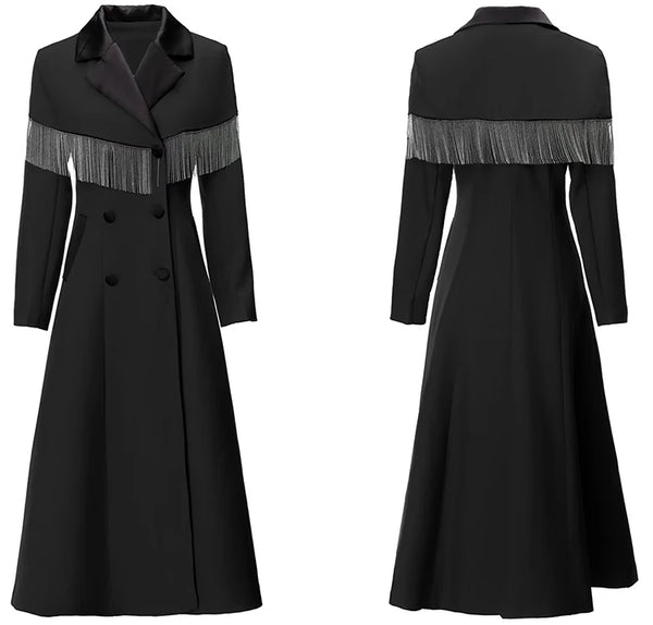 Tassel Trench Coat