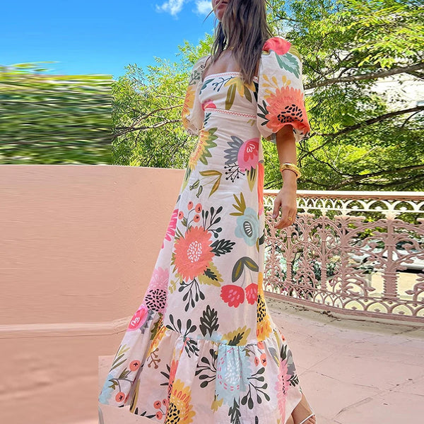 Chic Floral Dress