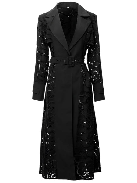 Emma Cutwork Coat
