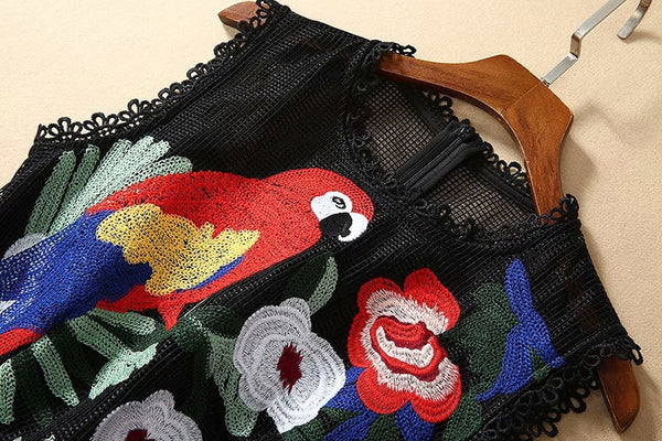 Bloom Embroidered Dress