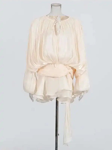 Blouse Mini Dress