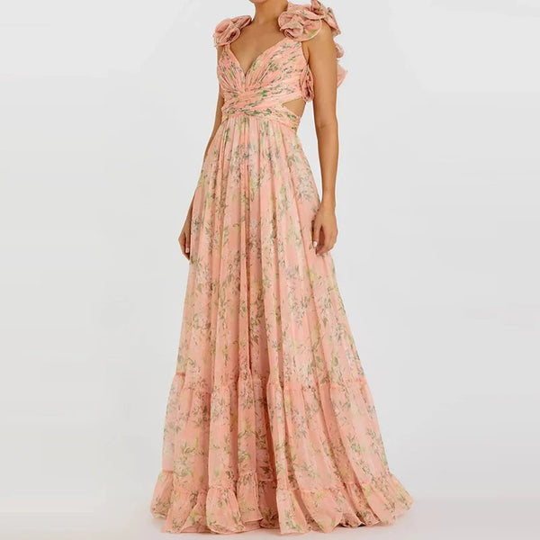 Floral Bridesmaids Dress