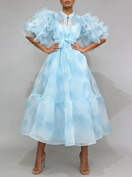 Kara Ruffle Dress