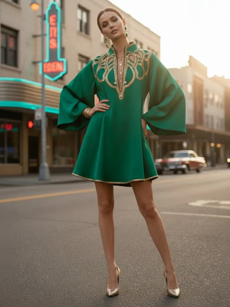 Vintage Gold Dress