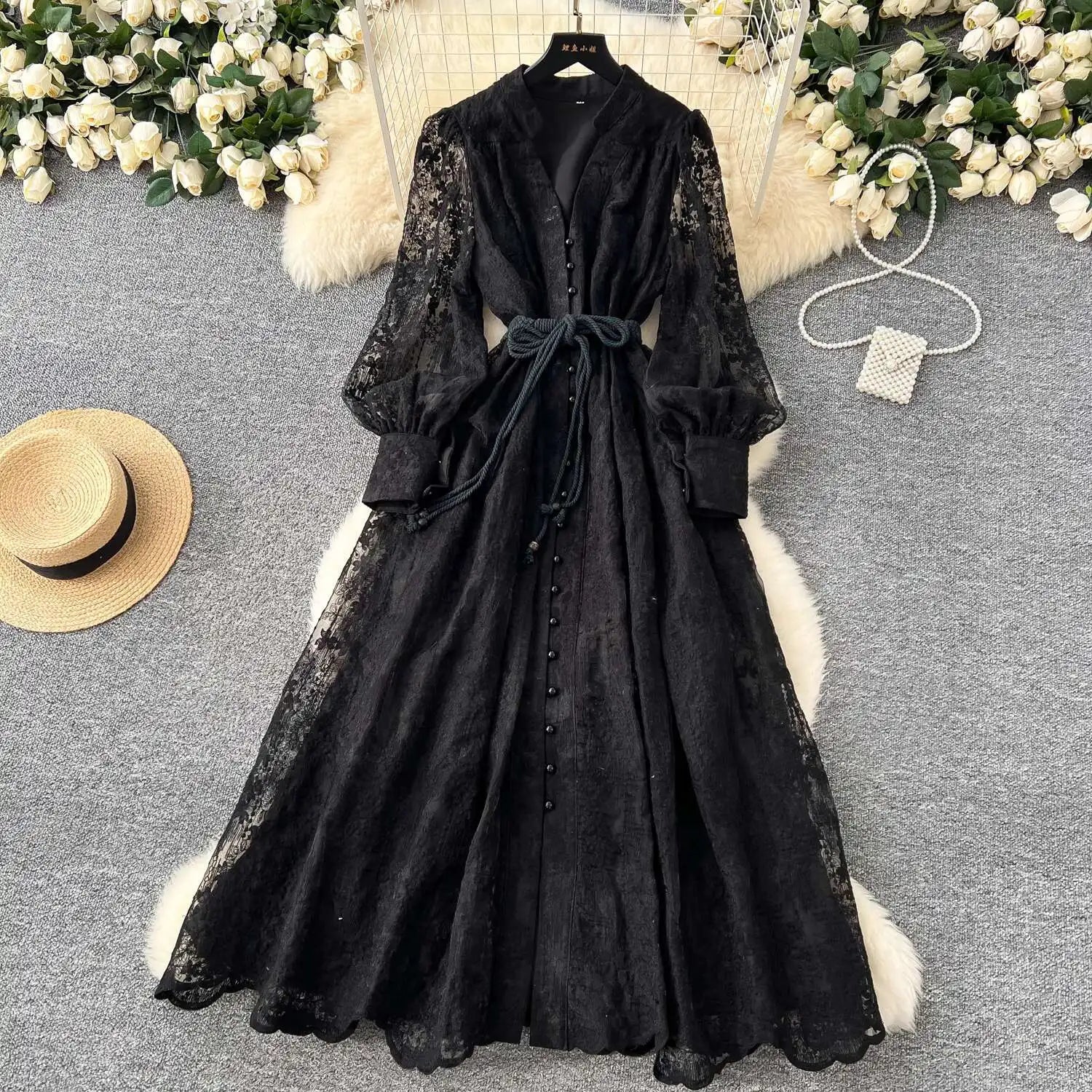 Luxury Embroidery Dress
