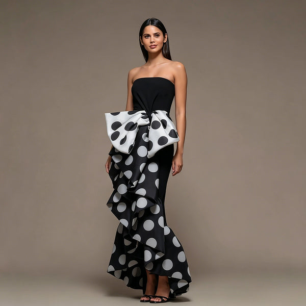 Polka Dot Bow Dress