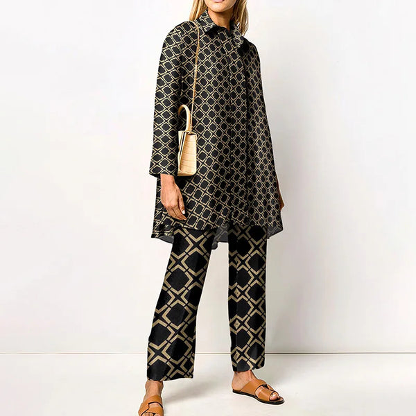 Autumn Vintage Pant Set