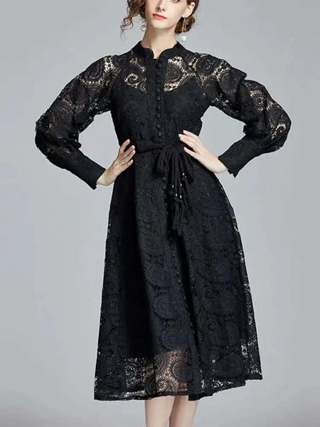 Lace Net Dress