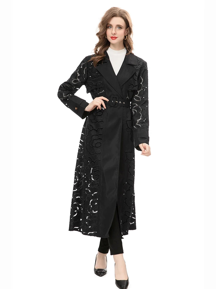 Emma Cutwork Coat