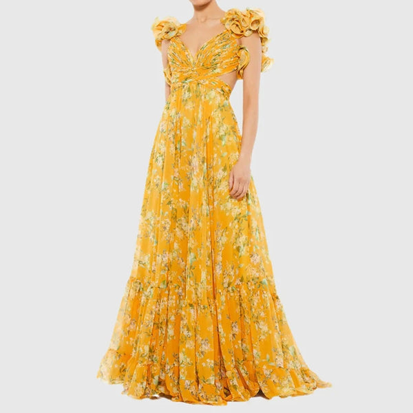 Floral Bridesmaids Dress