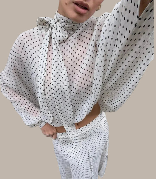 Vintage Polka Dot Set