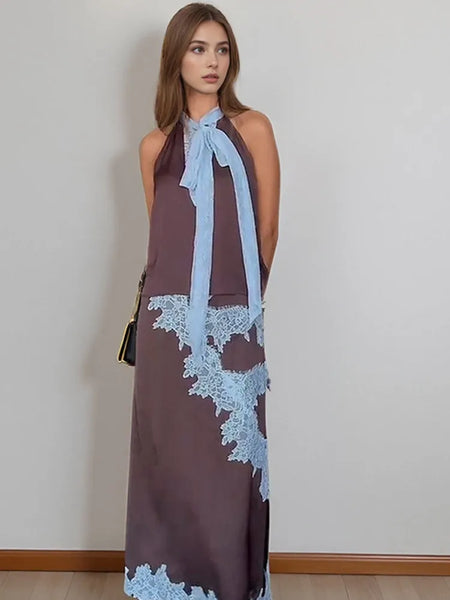 Lace Maxi Skirt 2 Piece Set