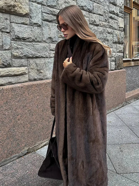 Fluffy Fur Overcoat