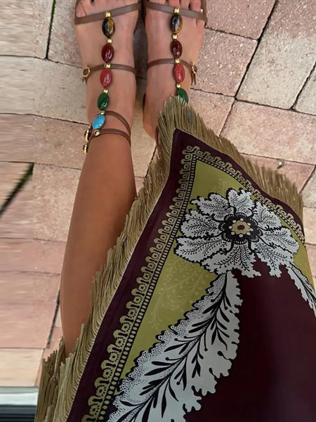 Tassel Fringed Dress