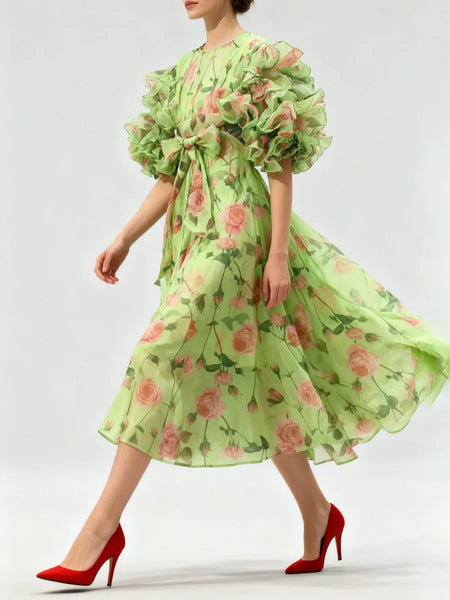 Ruffle It Dress