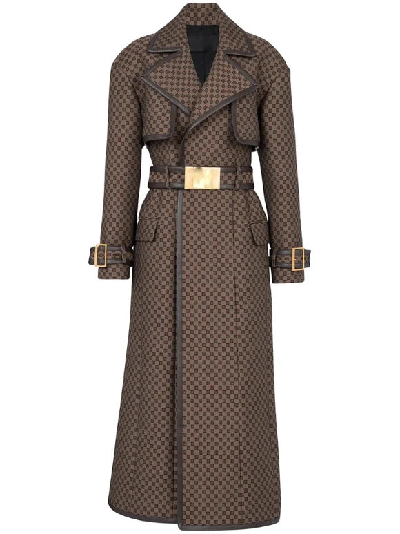 【TOGA VIRILIS】 Jacquard long coat TOGA VIRILIS】 Jacquard long coat TOGA VIRILIS FW22 Menswear