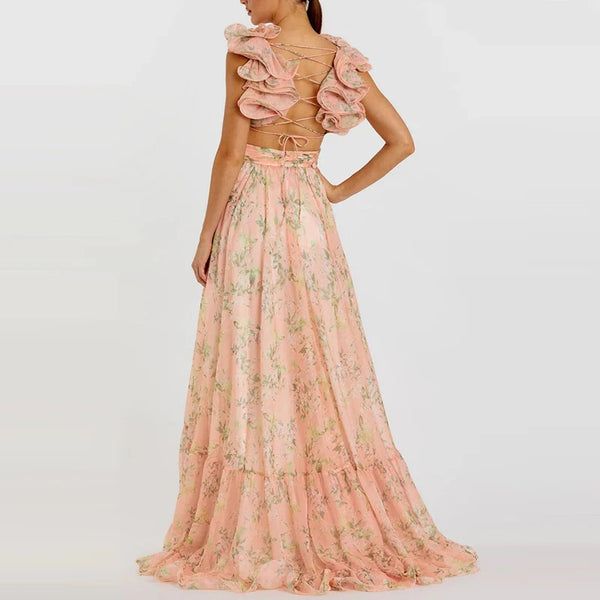Floral Bridesmaids Dress