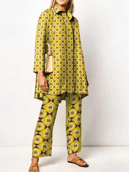 Autumn Vintage Pant Set