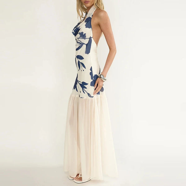 Swan Halter Dress