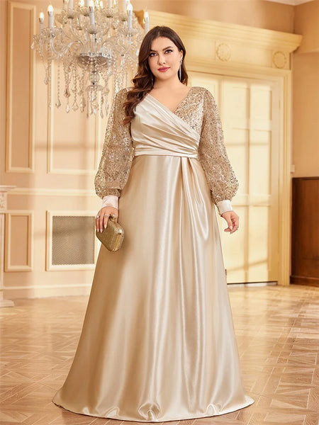 Luxury Sequin Evening Gown