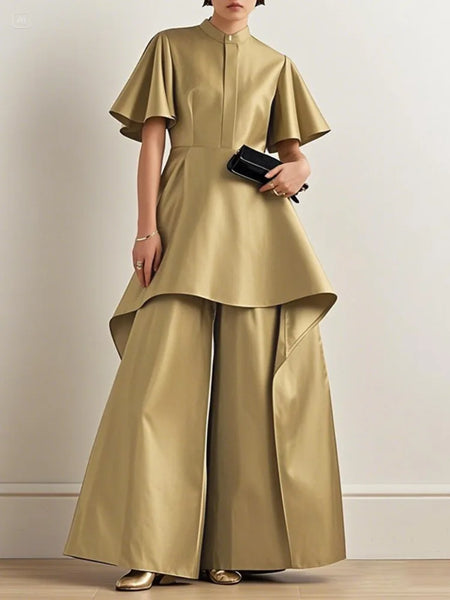 Gold Shirt Top
