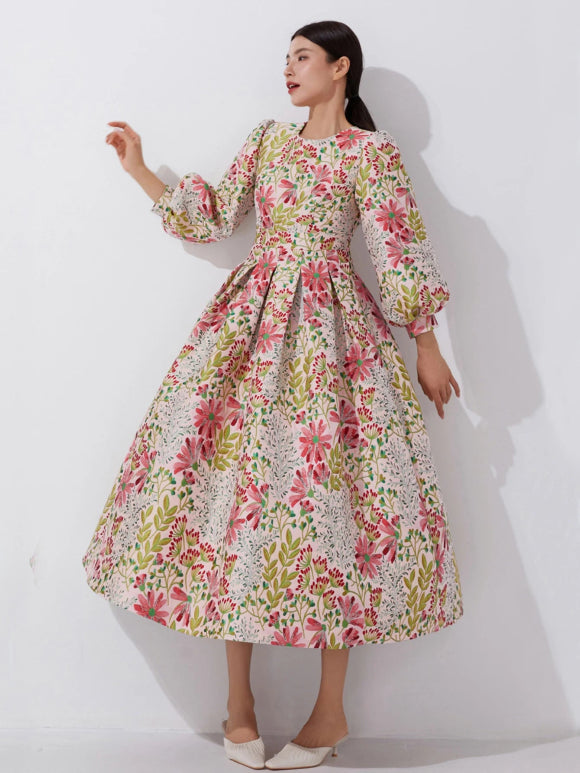 slim fit dress slacks Multicolor Illusion Dress L main image 1