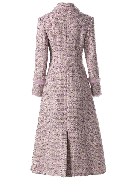 Sona Tweed Long Coat