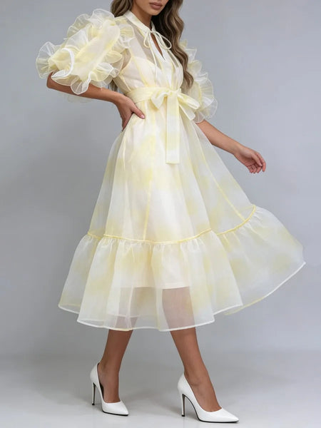 Kara Ruffle Dress