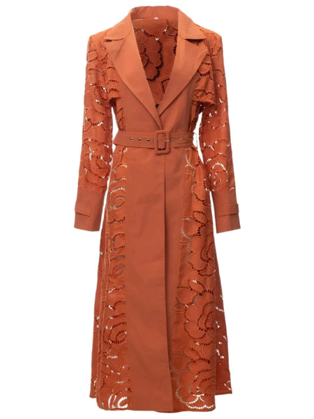 Emma Cutwork Coat