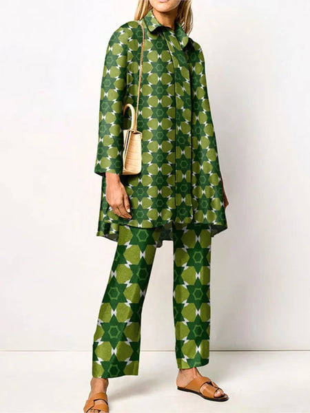 Autumn Vintage Pant Set