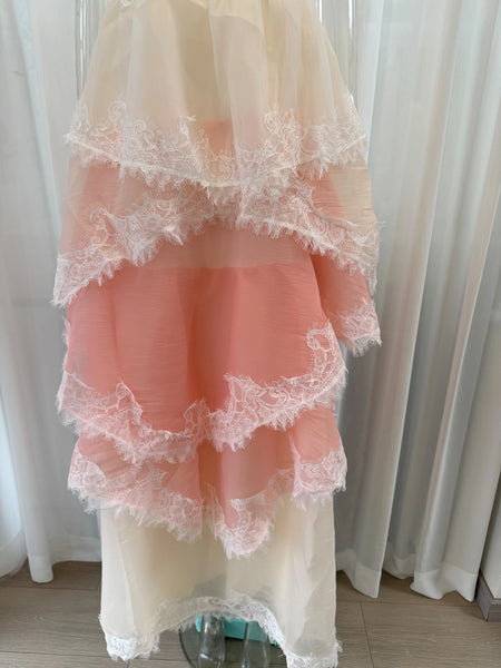 Lace Layers Maxi Dress