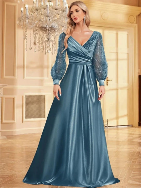 Luxury Sequin Evening Gown