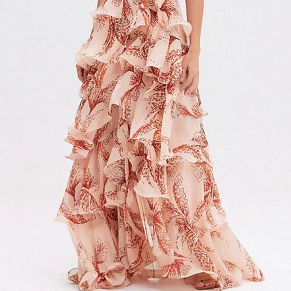 Butterfly Ruffle Dress