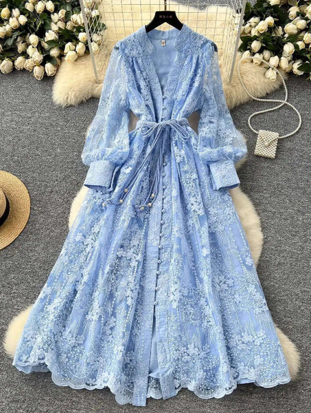Luxury Embroidery Dress