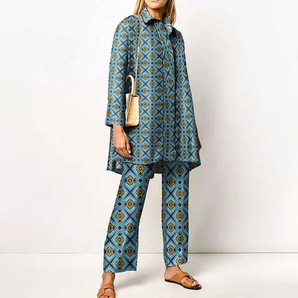 Autumn Vintage Pant Set