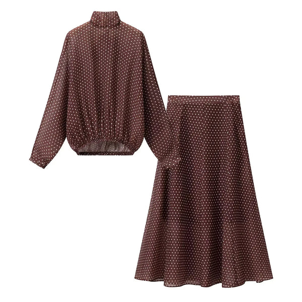 Vintage Polka Dot Set