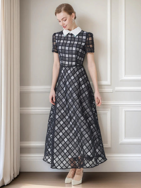 Retro British Fitted Dress