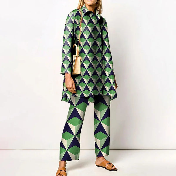 Autumn Vintage Pant Set